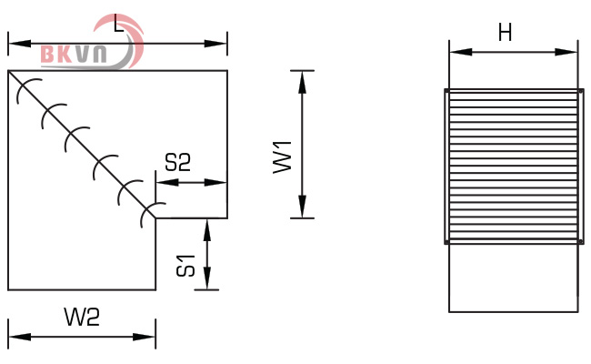 Cấu tạo và thông số kỹ thuật cút vuông 90 độ