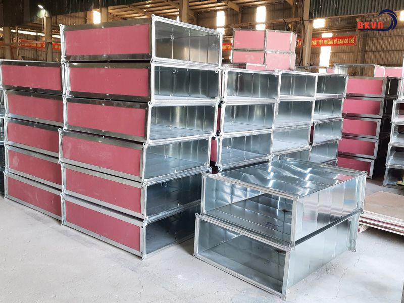 Ống Gió Chống cháy EI - Nhà Máy BKVN