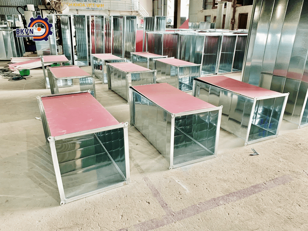 Ống gió chống cháy EI bọc thạch cao là loại ống gió chống cháy được sử dụng rất nhiều