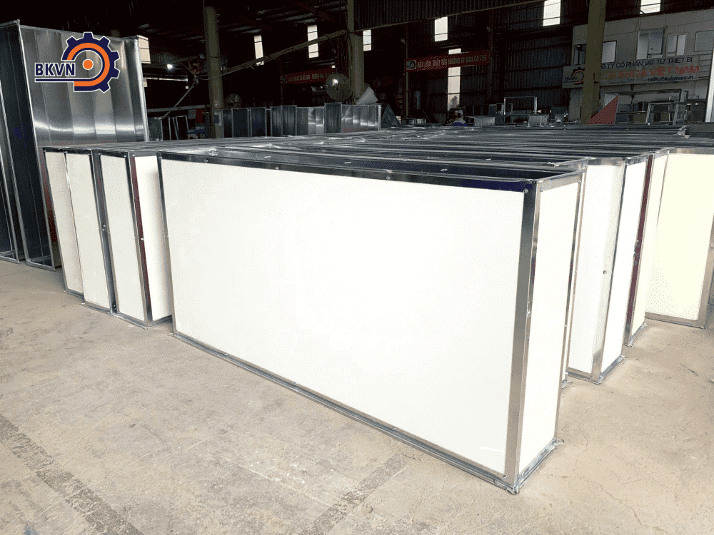 Ống gió chống cháy EI kết cấu MGO khắc phục được những nhược điểm của ống gió chống cháy vữa và thạch cao