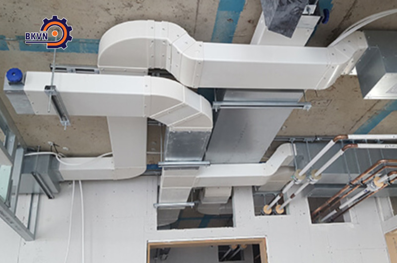 Ống gió chống cháy bọc tấm KH Shield có thể chịu được lửa 1000 độ C