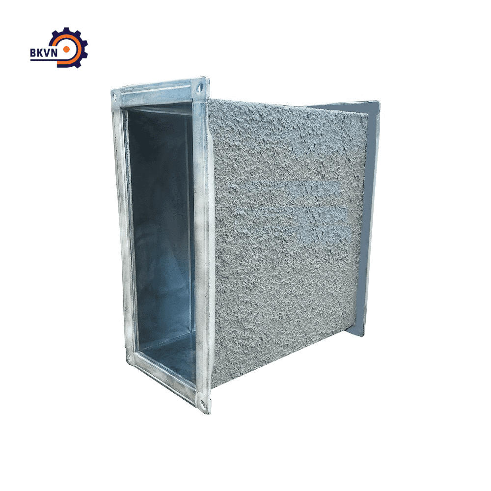 Ống gió chống cháy kết cấu vữa có bề mặt sần sùi