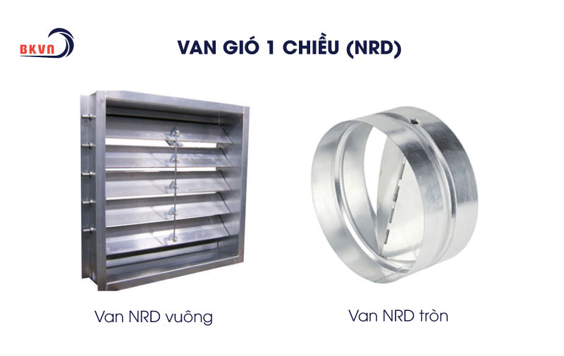 Van gió một chiều NRD