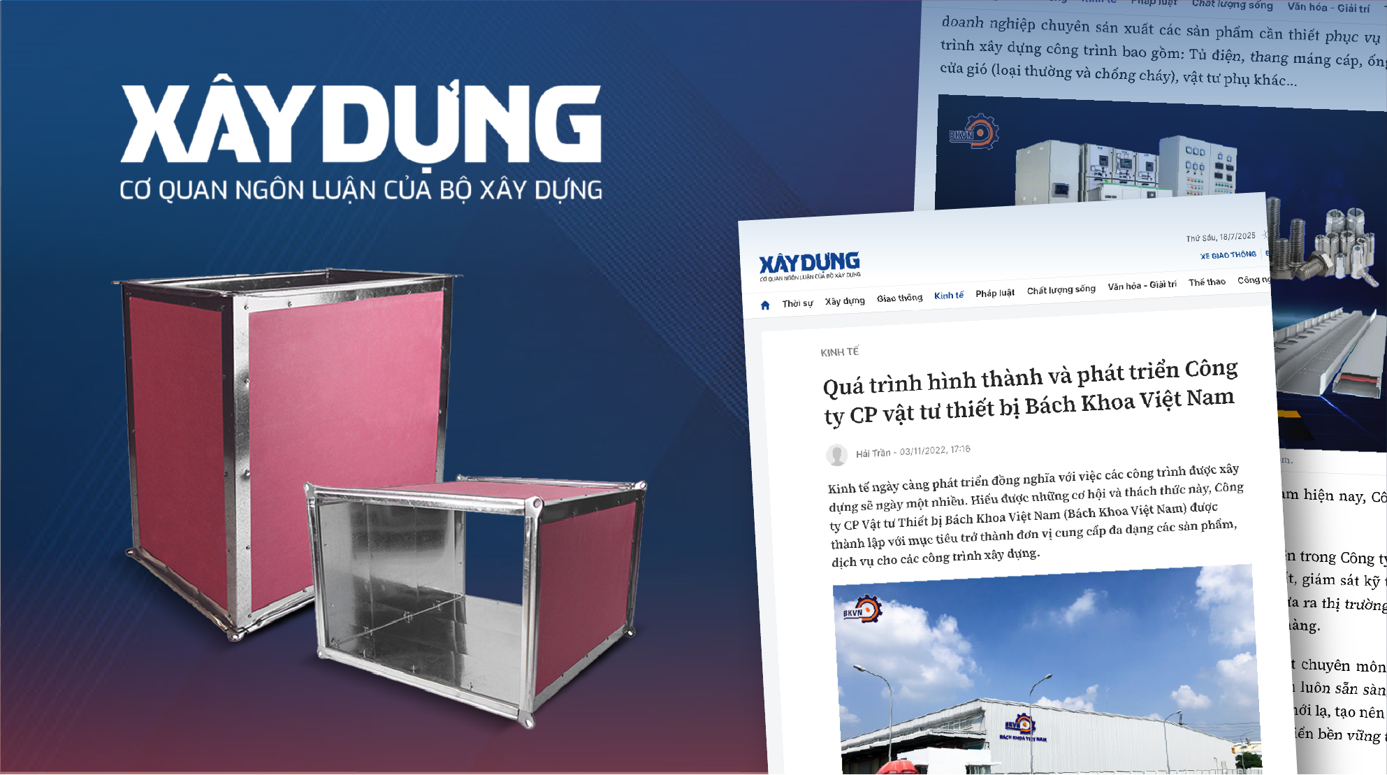 Báo Xây Dựng Nói Về BKVN