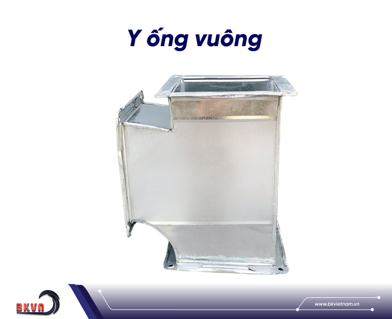 Y ống gió vuông