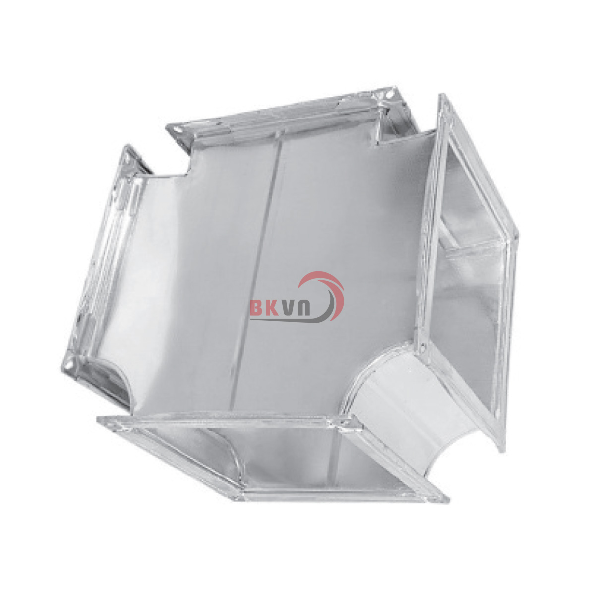 Chữ thập ống gió vuông