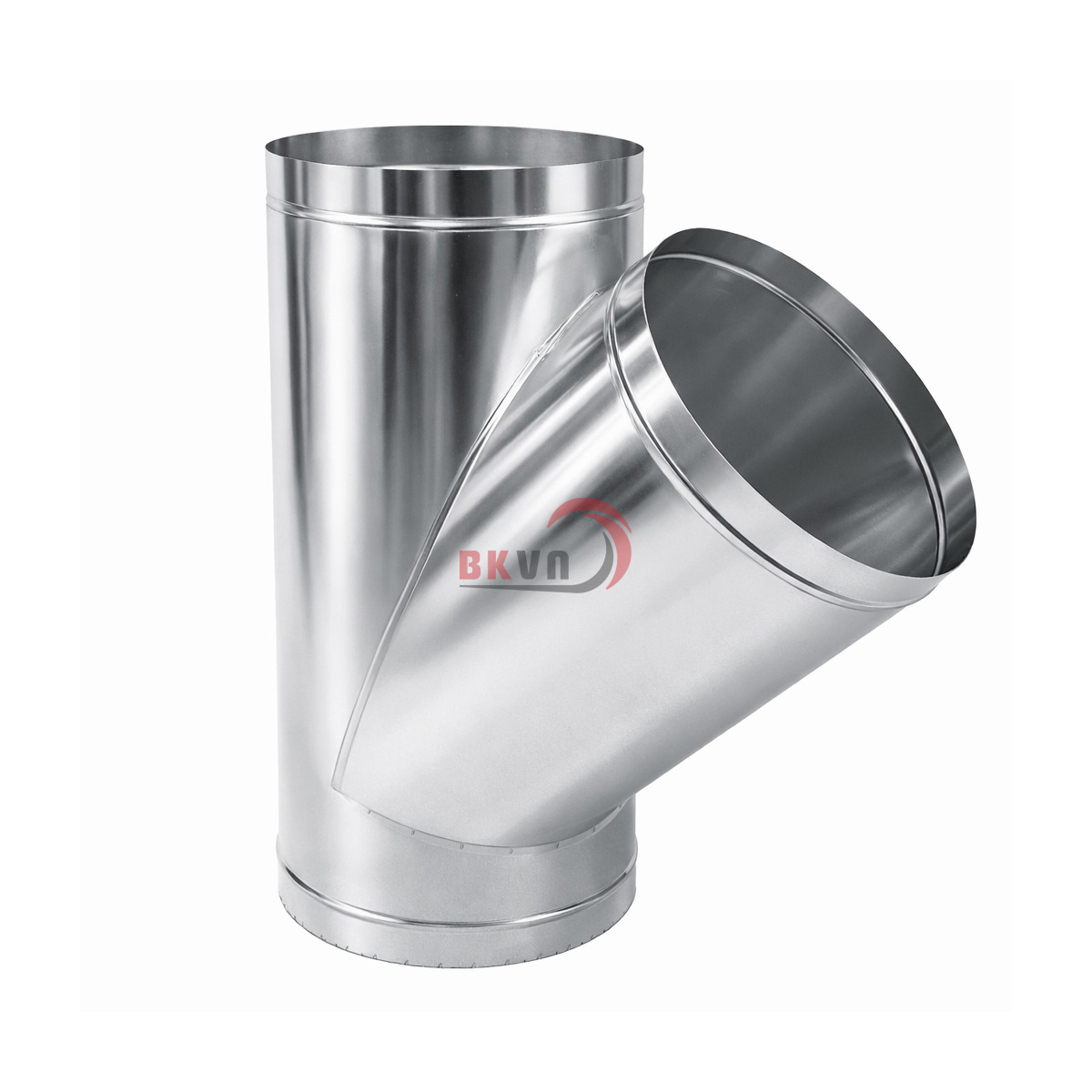 Y rẽ nhánh 45 độ ống gió tròn