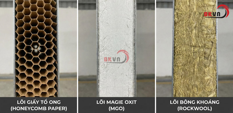Các loại lõi cửa chống cháy thường gặp