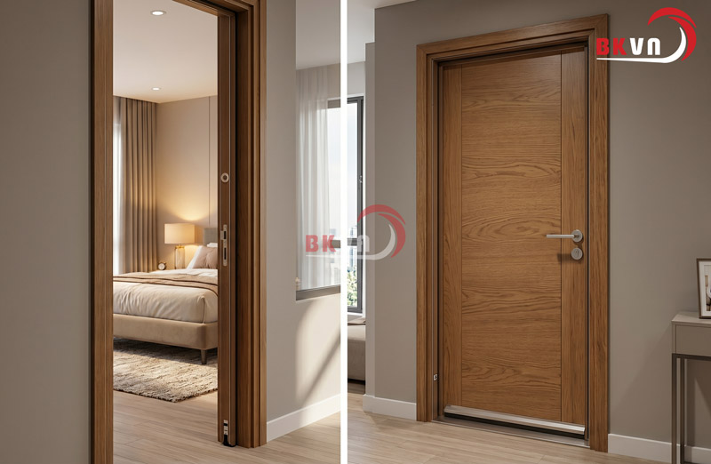 Cửa gỗ chống cháy rất được ưa chuộng cho căn hộ chung cư