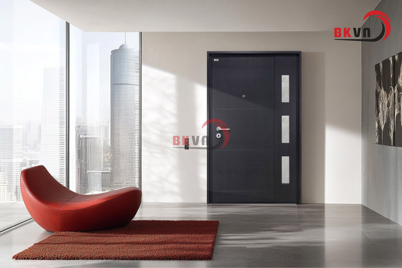 Cửa Laminate 2 cánh chống cháy BKDL60R-052