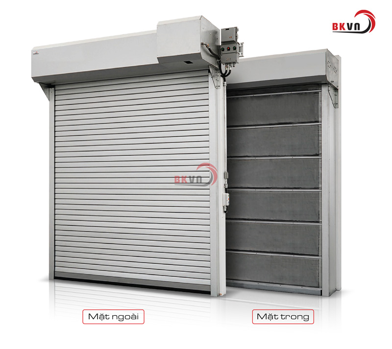 Cửa cuốn chống cháy BK DOOR của Bách Khoa Việt Nam
