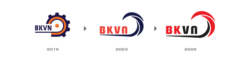 Logo Bách Khoa Việt Nam qua các năm