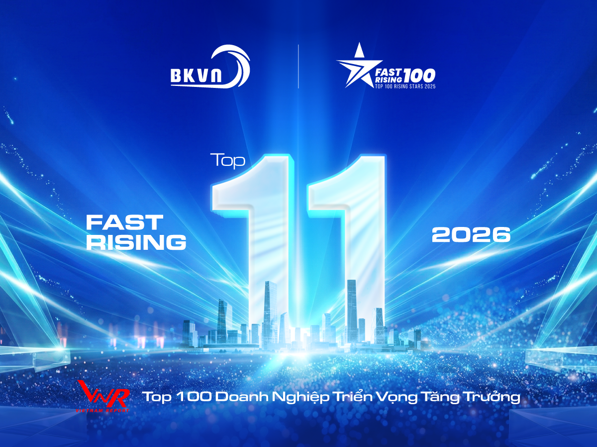 Bách Khoa Việt Nam - Tự hào Top 11 FAST RISING 100 2026