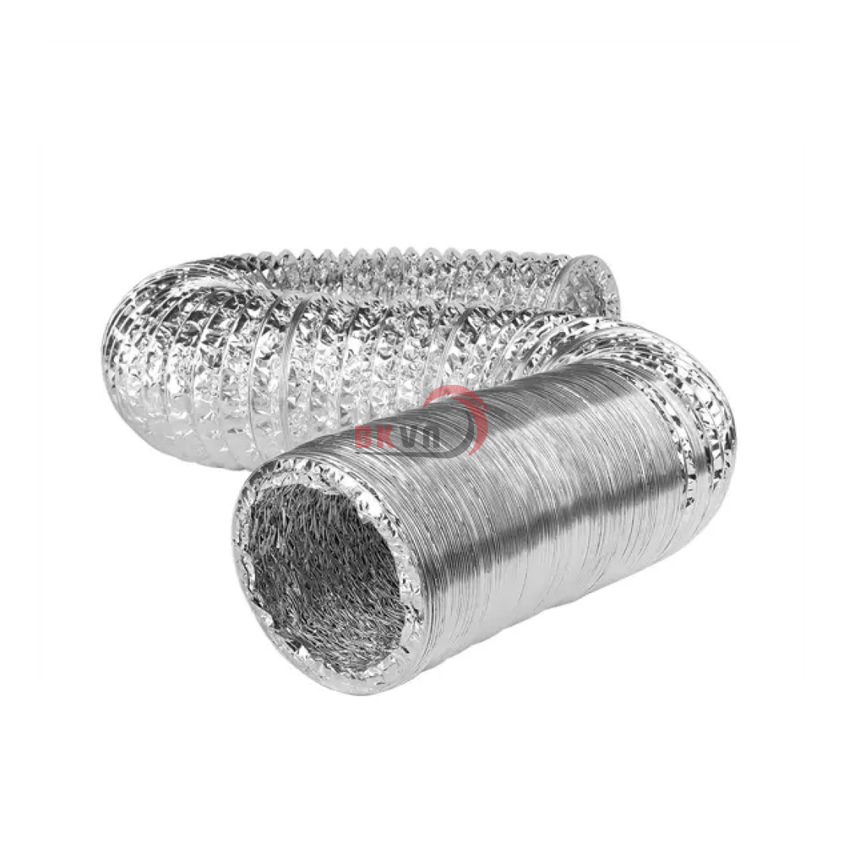 Ống gió bạc mềm không cách nhiệt