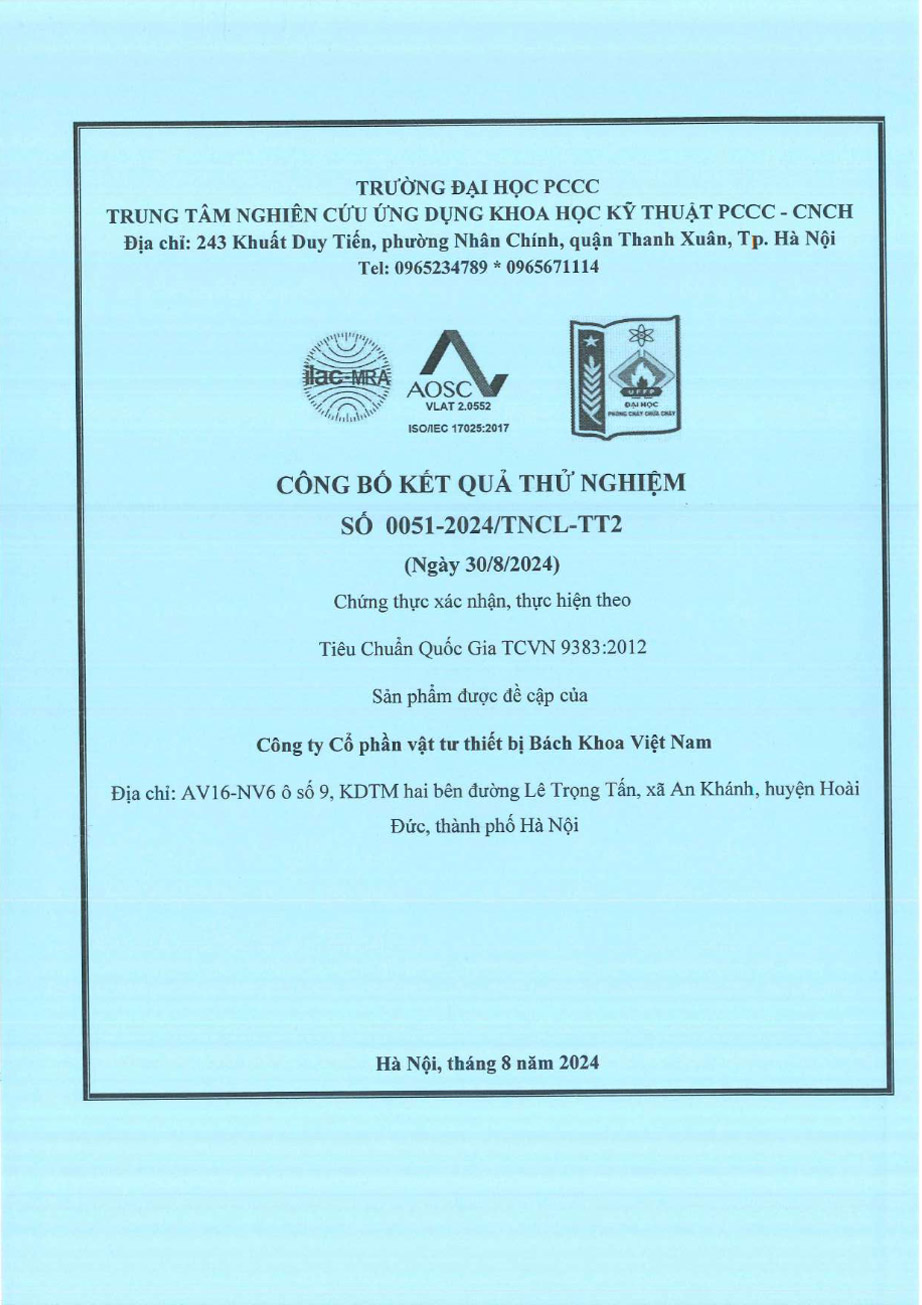 Báo cáo đốt mẫu cửa đôi tay gạt