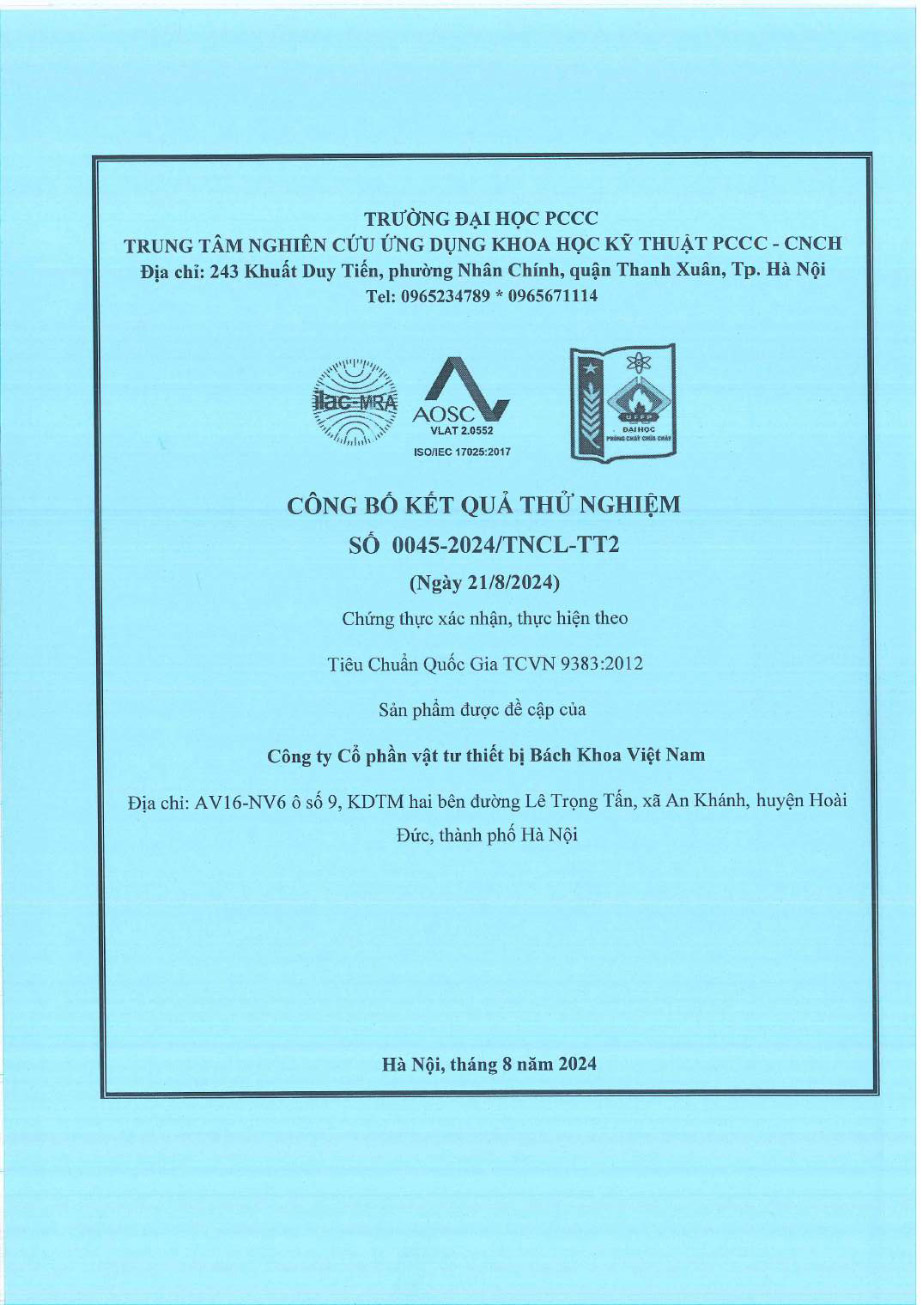 Báo cáo đốt mẫu cửa đơn tay đẩy