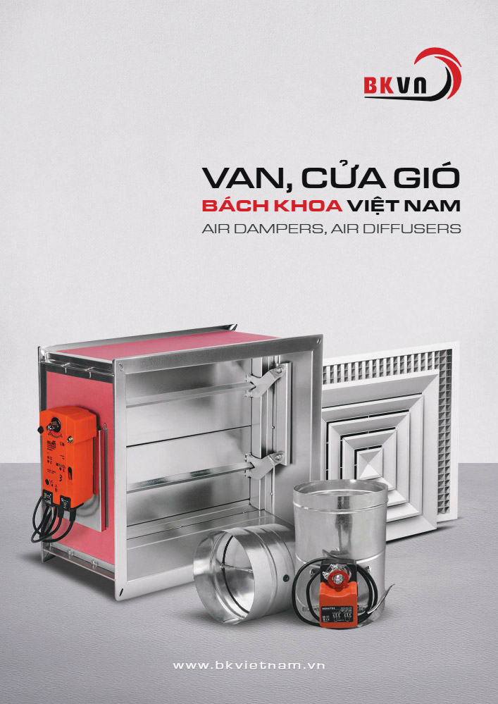 Catalogue van gió - cửa gió BKVN