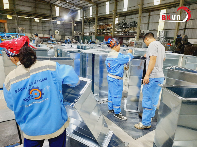 Hình ảnh nhà máy sản xuất vật tư thiết bị Bách Khoa Việt Nam