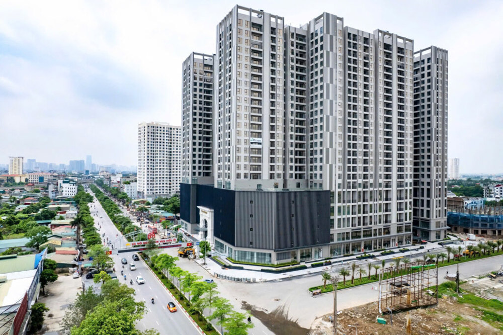 Hình ảnh tiến độ thực tế dự án Chung cư The Wisteria