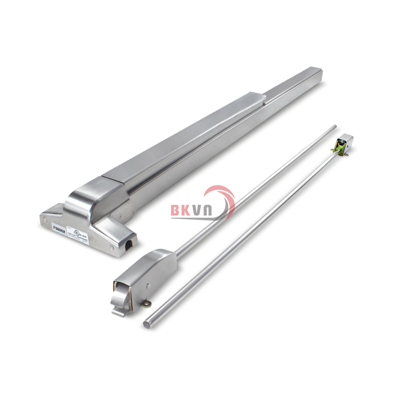 Thanh đẩy cửa đôi cho cửa thoát hiểm 2 cánh