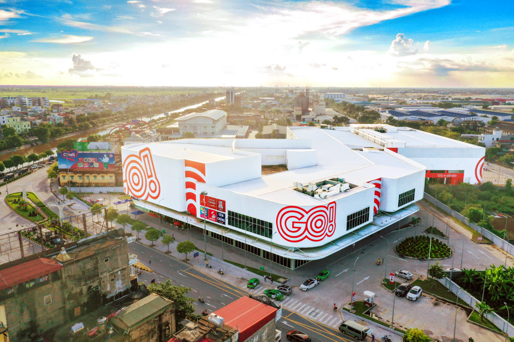 Trung tâm thương mại Go! Bạc Liêu nhìn từ trên cao