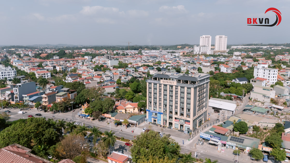 Dự án The Summit Phú Thọ nằm ngay trên đường Nguyễn Tất Thành, Vĩnh Phúc, Phú Thọ