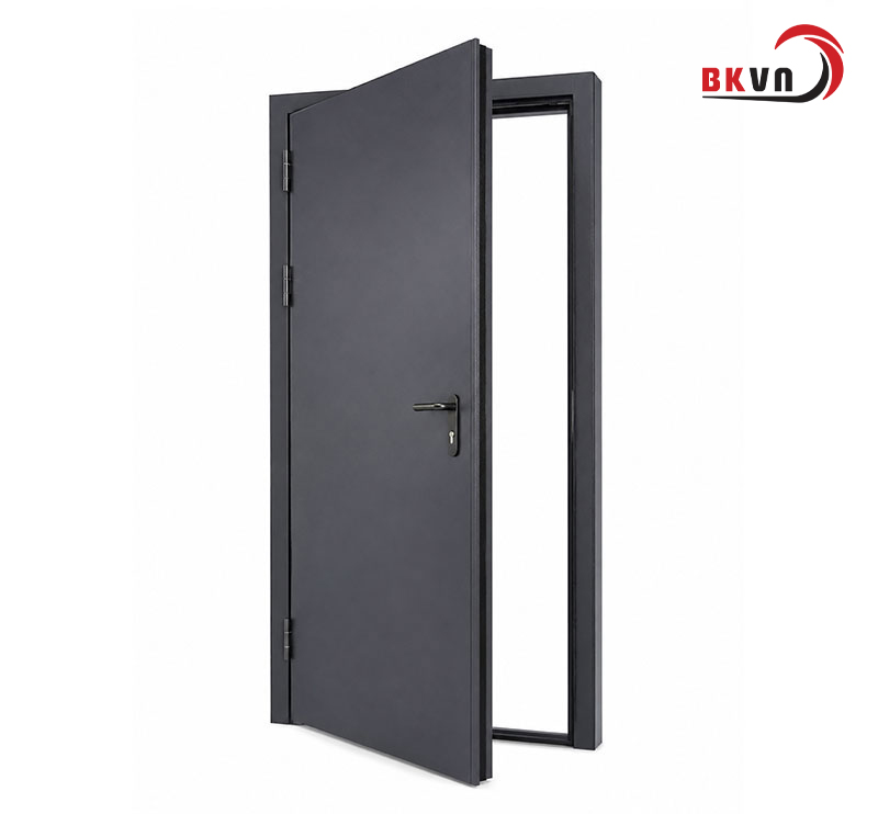 Cấu tạo cửa thép sơn tĩnh điện BK DOOR