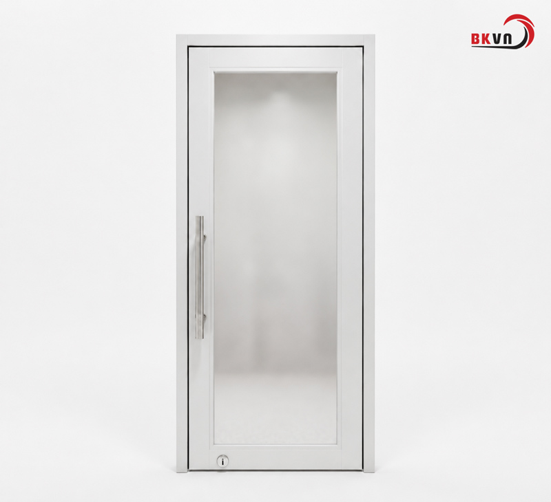 Cửa kính chống cháy 1 cánh hiện đại 