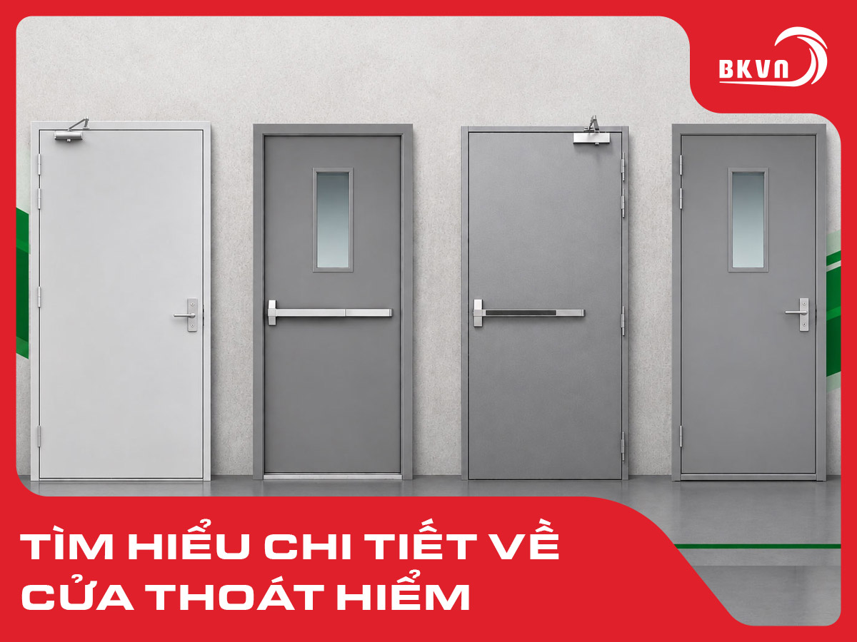Cửa thoát hiểm: Khái niệm, quy định pháp lý và phân loại
